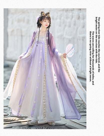 Fairy Hanfu Costume — Elegant Cloak & Flowing Ancient Outfit
