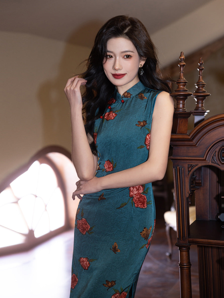Youth Style Cheongsam – Retro Old Shanghai Women's Dress