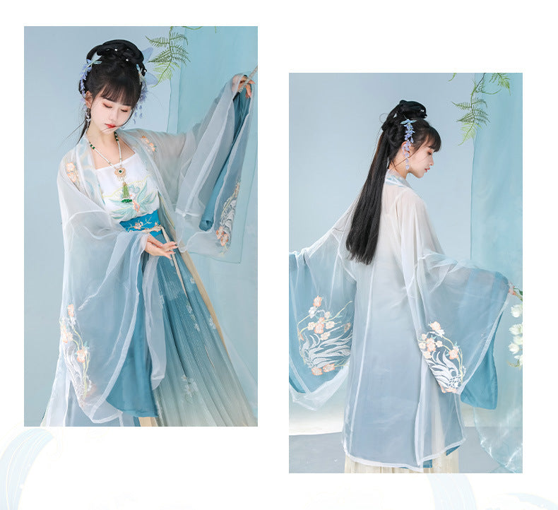 Oriental Immortal Cosplay Hanfu — Elegant Ming Song Inspired Outfit