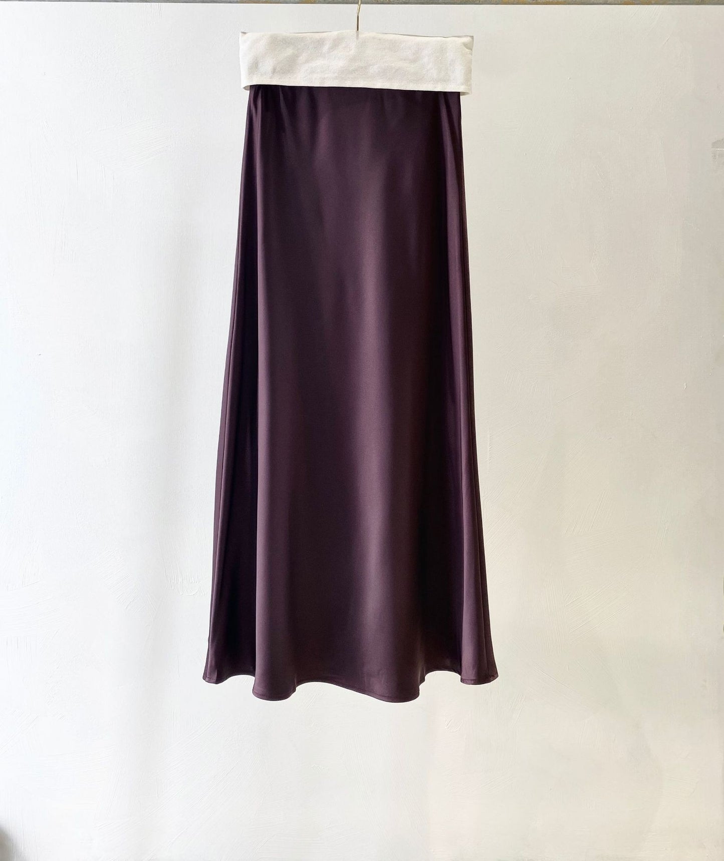 Chic High-Waist Mermaid Satin Skirt for Women