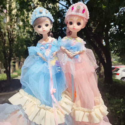 New30Centimeter Music Wedding Dress Barbie Doll Hanfu Singing Storytelling Plush Toy Girl Gift Children's Toy