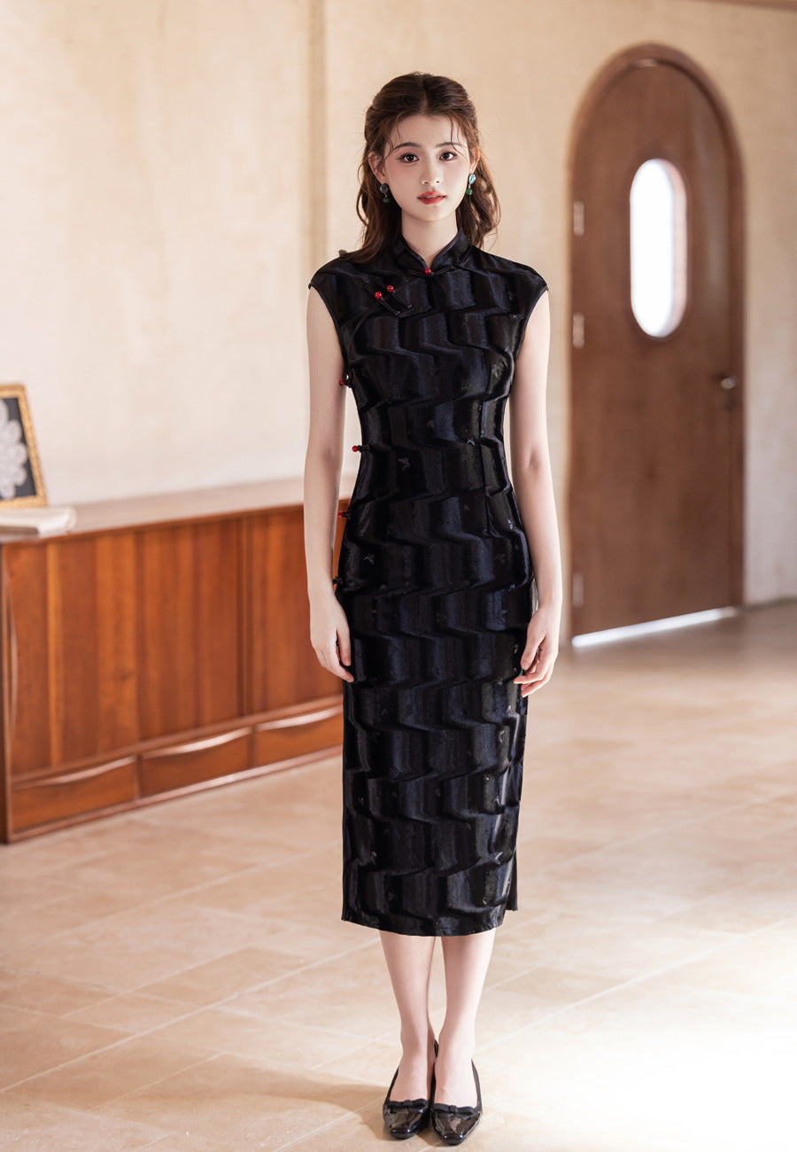 Artistic Niche Qipao – Slimming Elegant Daily Wear Dress