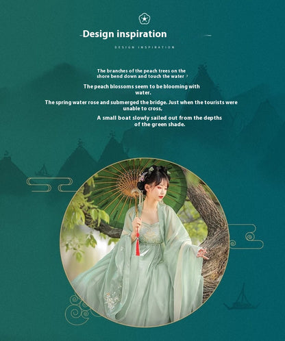 Super Fairy Hanfu Outfit — Improved Zen Hezi Dress for Women
