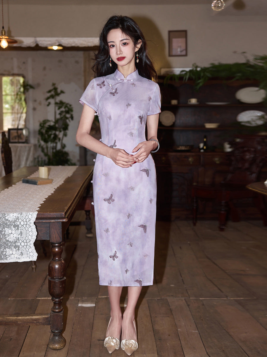 Youth Style Cheongsam – New Chinese Style Elegant Daily Wear