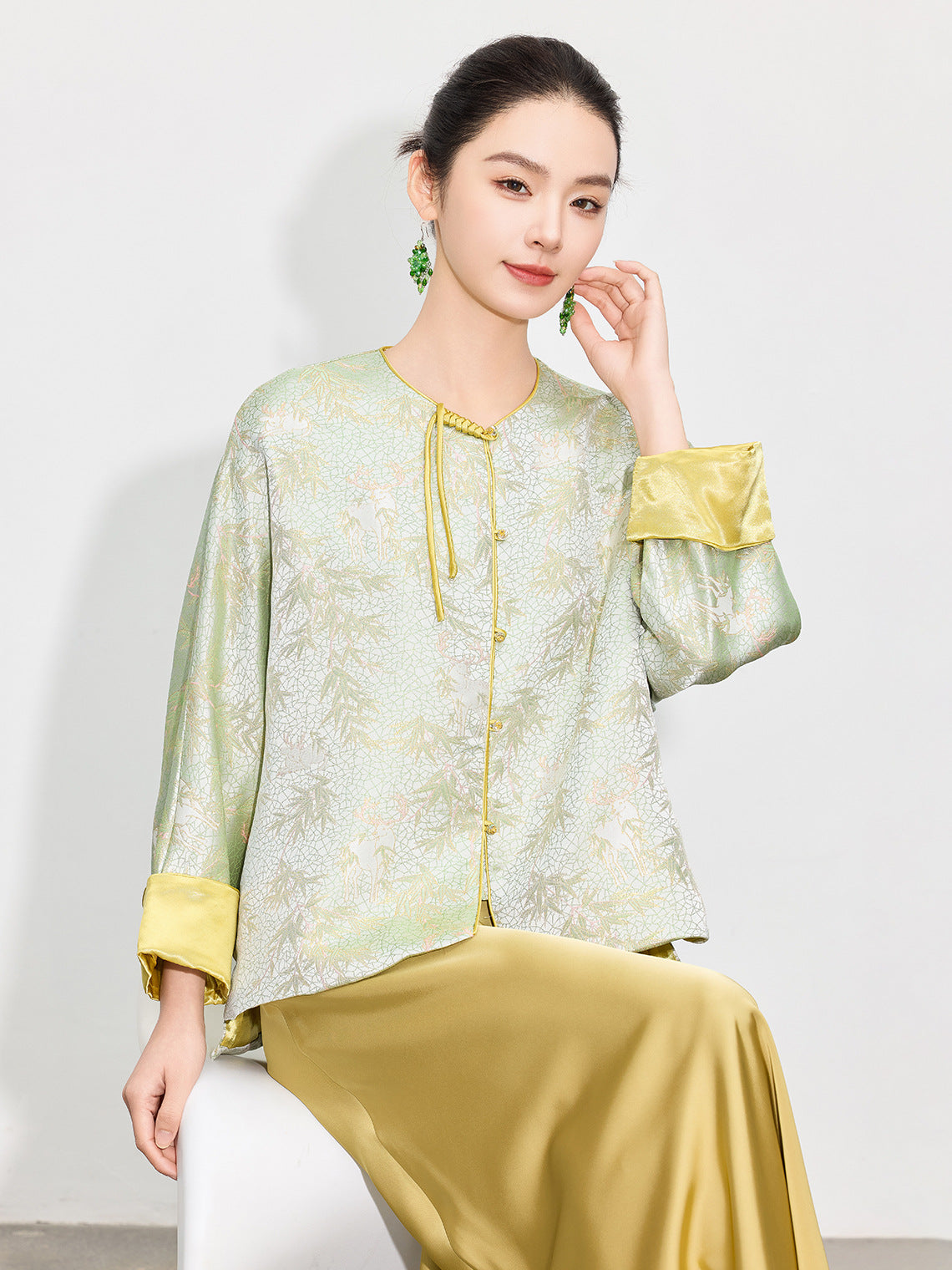 High-End Women's Jacquard Jacket