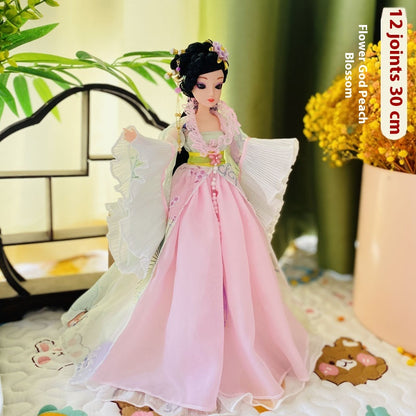 3L3W Ancient Costume Doll 30cm — Realistic Chinese Style BJD Gift