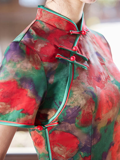 High-End New Chinese Style Qipao – Elegant Daily Wear