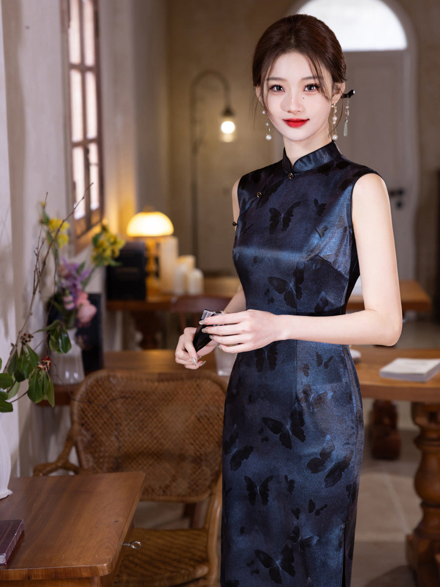 High-End Vintage Qipao – Improved New Chinese Style Dress