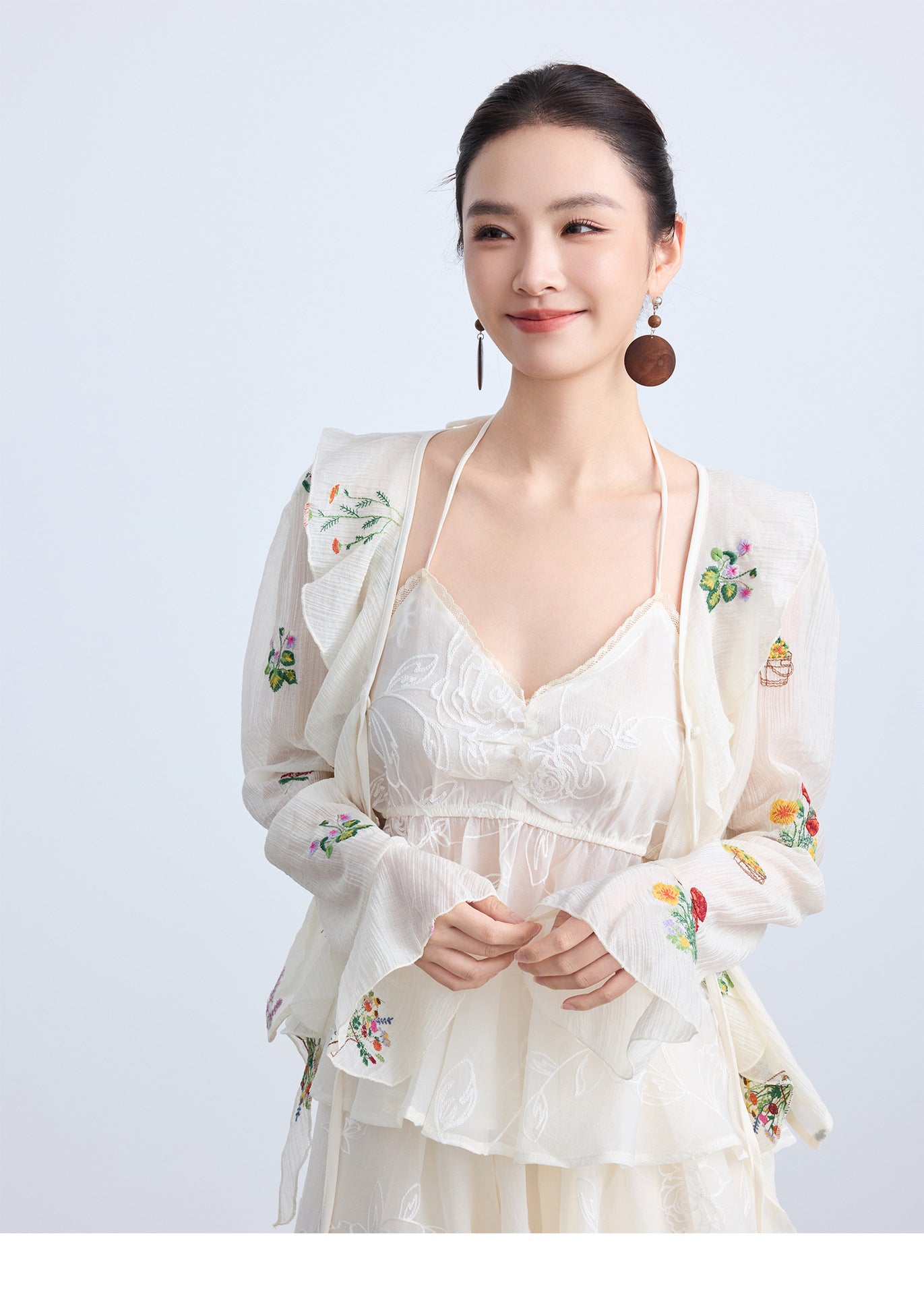 High-End Summer Chinese Style Blouse for Women