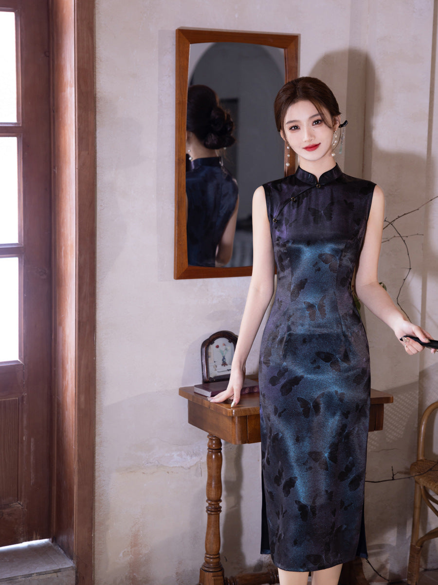High-End Vintage Qipao – Improved New Chinese Style Dress