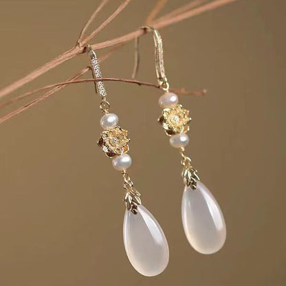 mitation Pearl Earrings | 2025 New Chinese Style High-End Niche Design