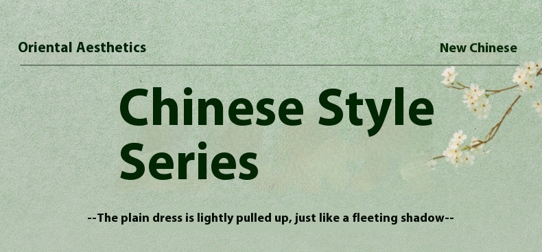 National Style Hanfu-Inspired Summer Set — Top & Pants for Children