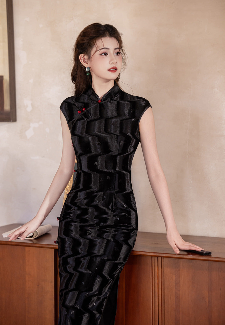Artistic Niche Qipao – Slimming Elegant Daily Wear Dress