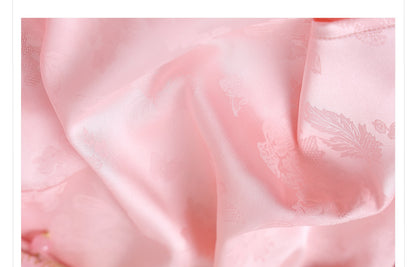 New Chinese Style Dragon Embroidered Shirt & High Waist Skirt Set