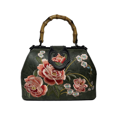 Vintage Chinese Embroidered Bag — Elegant Shoulder Crossbody for Women