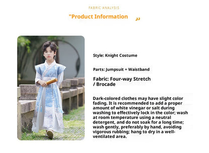 Boys’ Winter Hanfu | New Ancient Chinese Style Tang Suit Long Sleeve