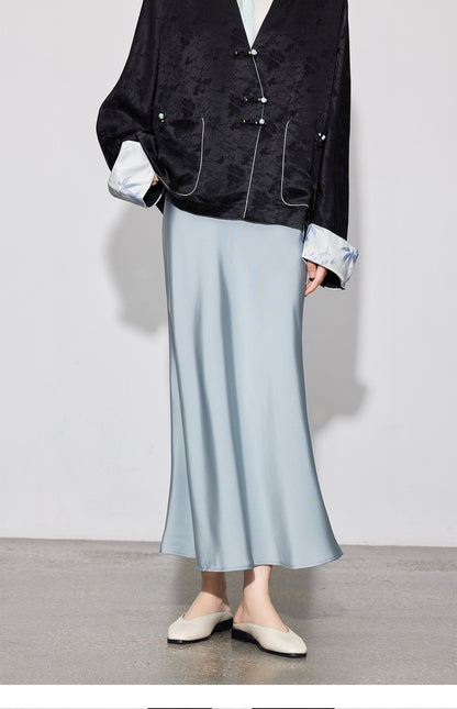 Chic High-End Silky Mermaid Half Skirt