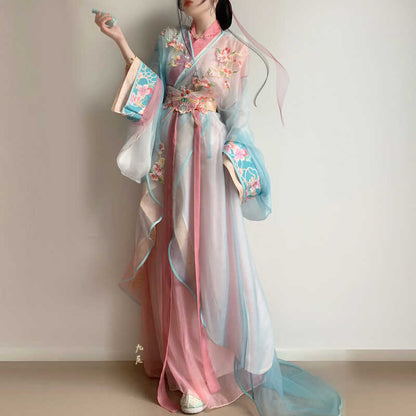 Oriental Drama Hanfu — Modified Warring States Style Short Robe