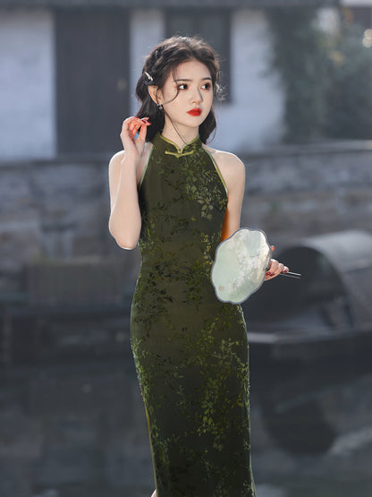 Improved Chinese Style Qipao – Fresh Daily Wear Dress