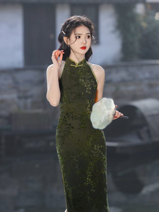 Improved Chinese Style Qipao – Fresh Daily Wear Dress