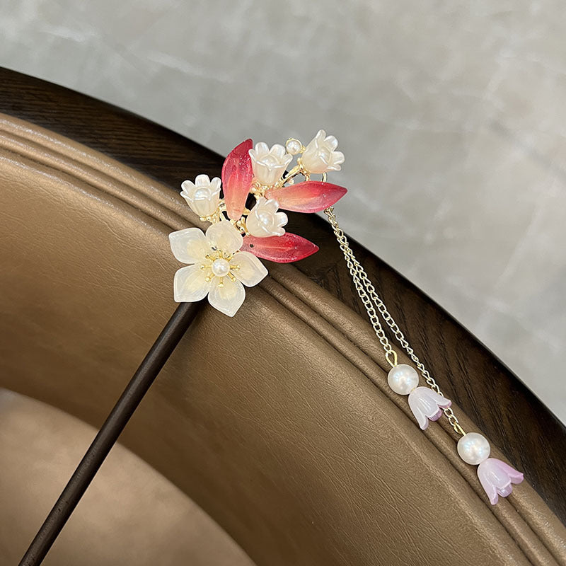 Wooden Lily of the Valley Hairpin | New Chinese Style Ancient Handmade Hairpin