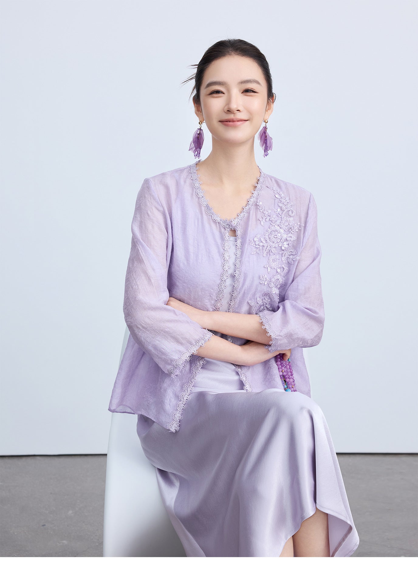 High-End Chinese Style Thin Summer Cardigan