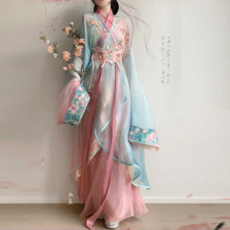Oriental Drama Hanfu — Modified Warring States Style Short Robe