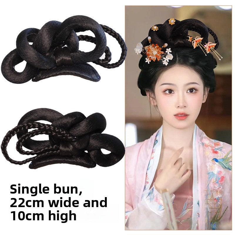 Ancient Costume Bun Soft Bottom Beginner's Lazy Bag