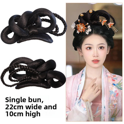 Ancient Costume Bun Soft Bottom Beginner's Lazy Bag