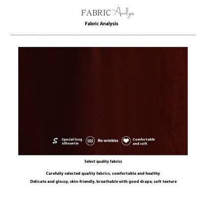 Autumn Winter Mid-Sleeve Qipao – Mother’s Toast Dress