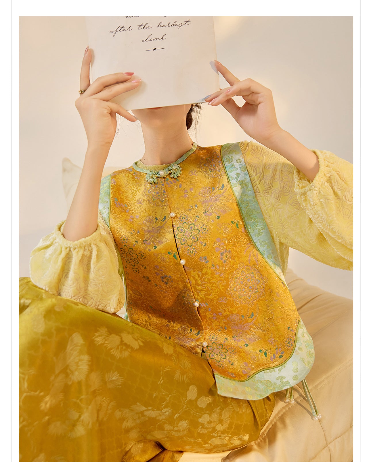 High-End Floral Embroidered Vest – Stylish Women's Top