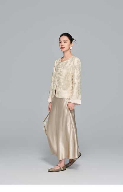 Stylish High-End Beaded Jacket