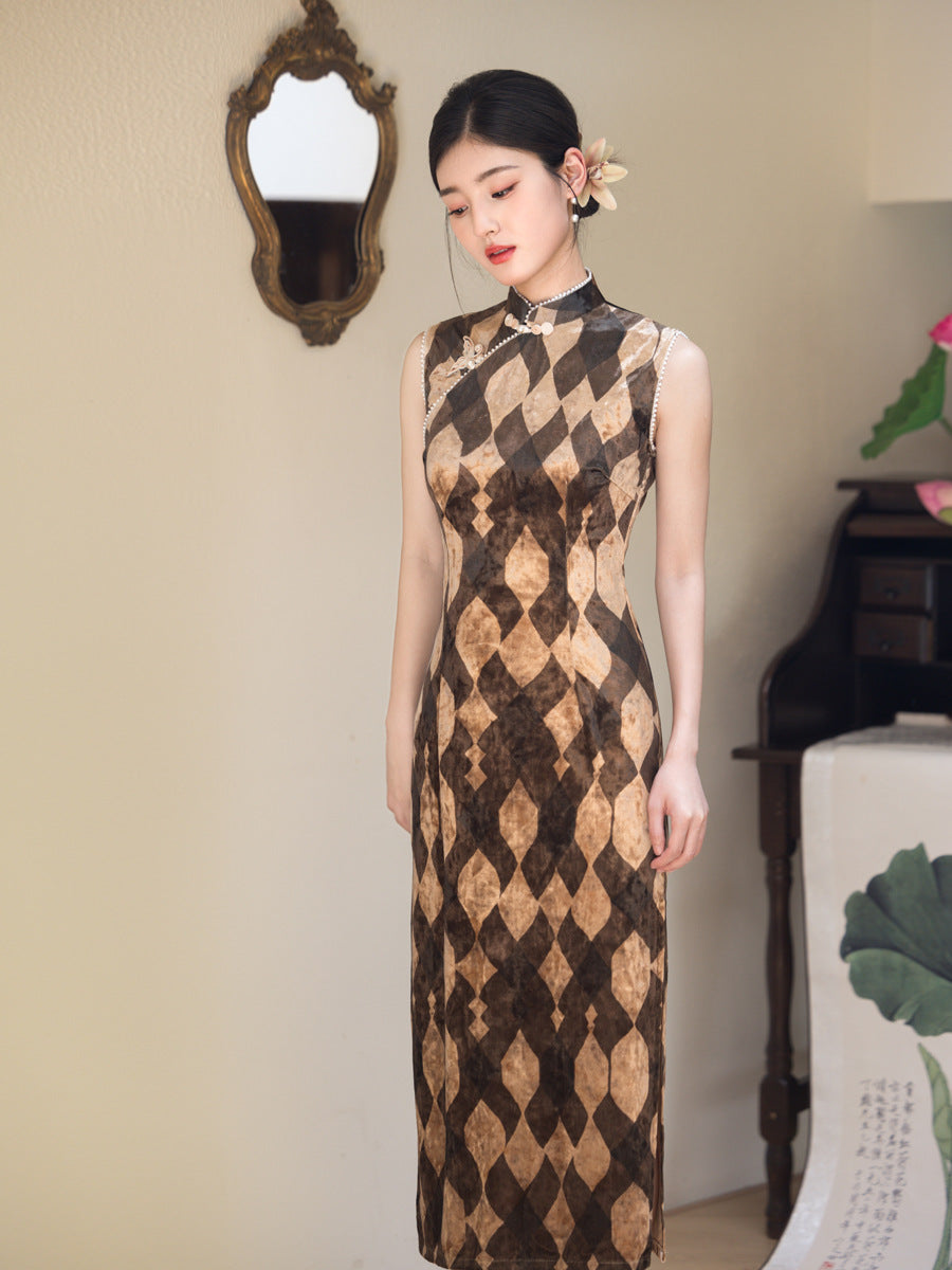 Improved New Chinese Style Qipao – Classy Women's Dress