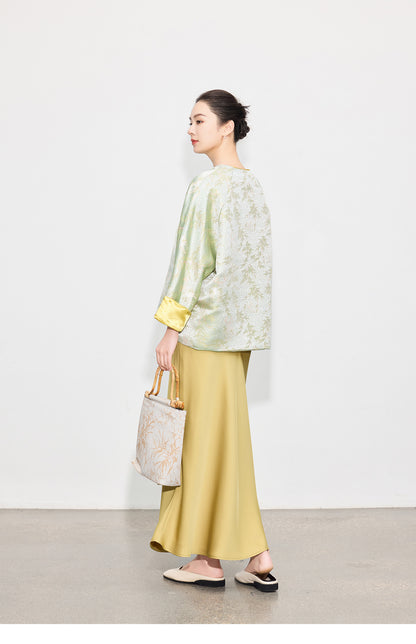 High-End Women's Jacquard Jacket