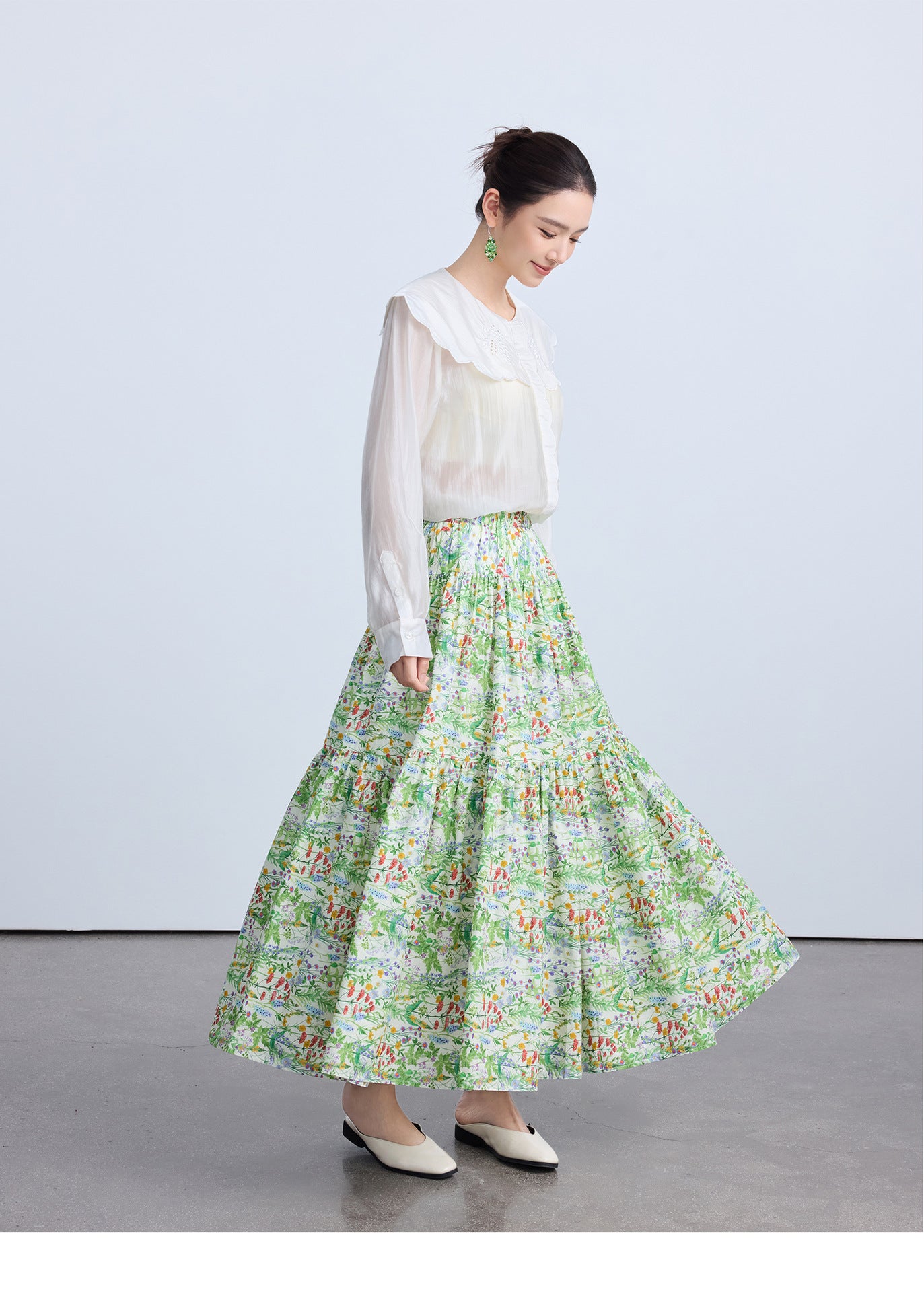 Elegant Loose Fit Chinese Style Summer Top