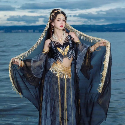 Dunhuang Feitian Hanfu — Ethereal Fairy Costume for Travel Photography
