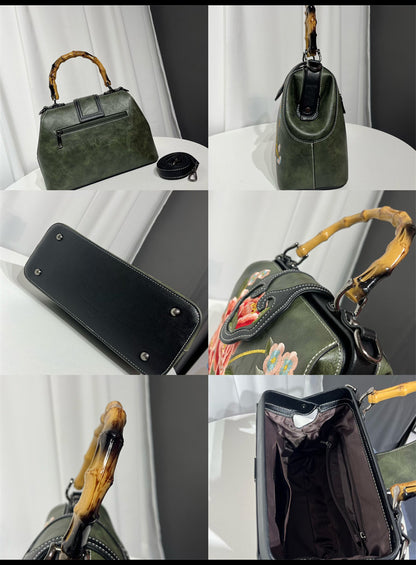 Vintage Chinese Embroidered Bag — Elegant Shoulder Crossbody for Women