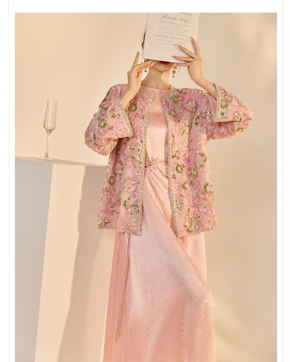 High-Cool Summer Dress | New Chinese Style Elegant Long Dress for Women