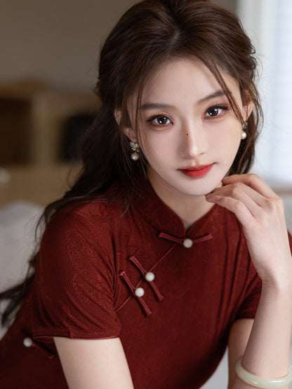 Improved Bride Qipao – Engagement Daily Chinese Style Dress