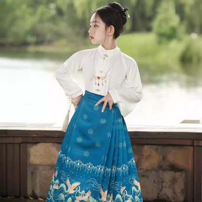 Children’s National Style Hanfu | Big Girls Ming Dynasty Tang Suit Outfit