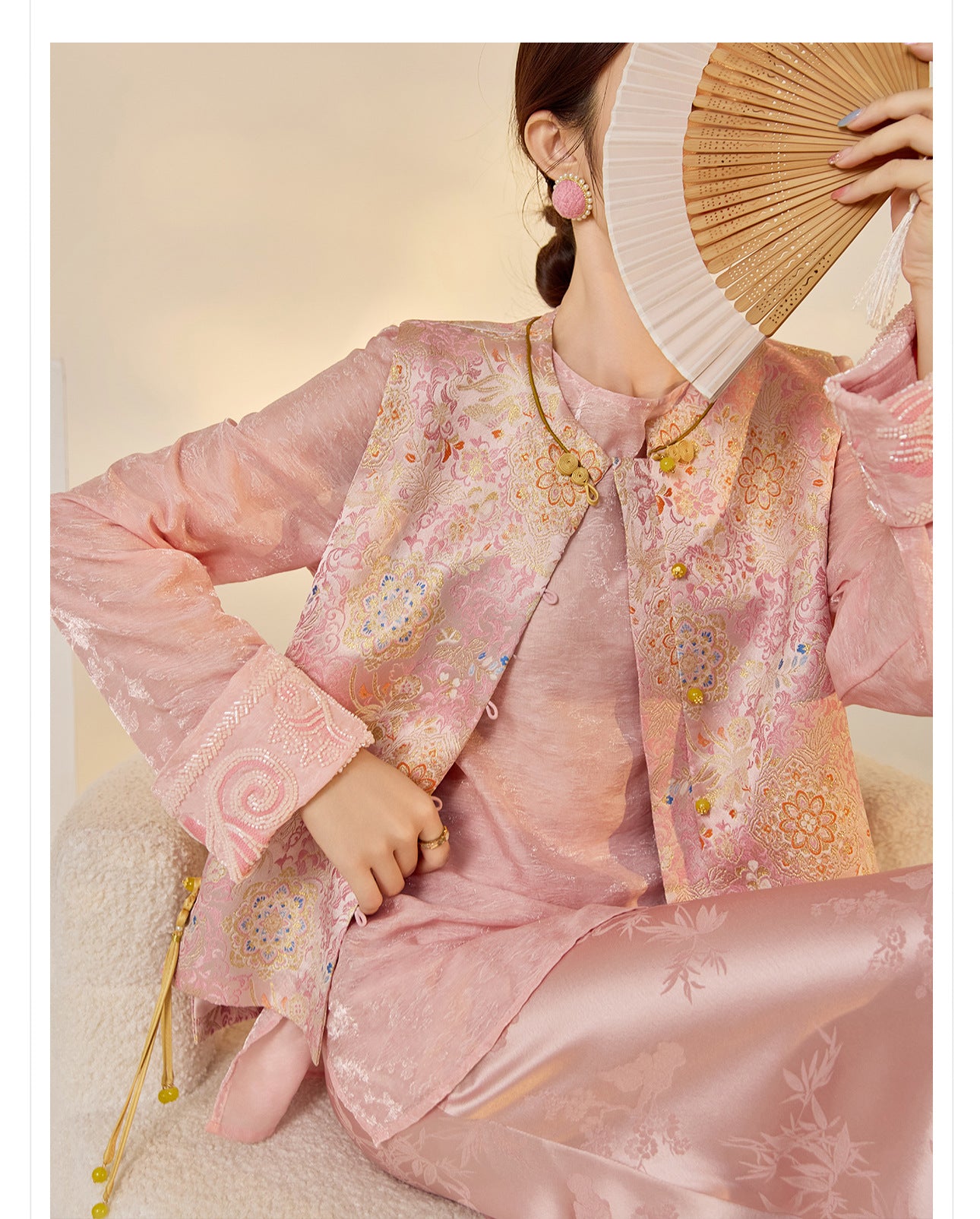 Early Autumn Retro Embroidered Vest | New Chinese Style Women's Top