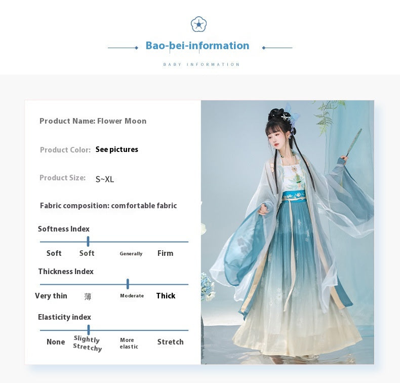 Oriental Immortal Cosplay Hanfu — Elegant Ming Song Inspired Outfit