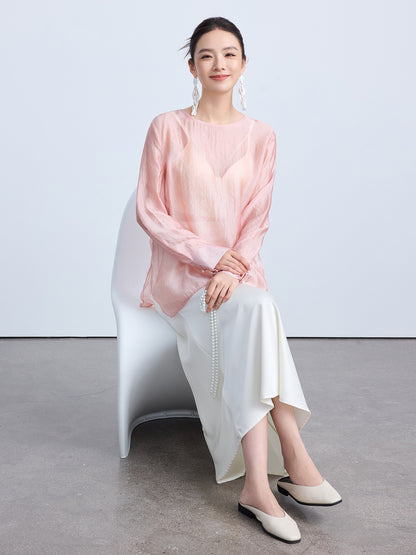 Simple & Stylish Chinese National Style Blouse
