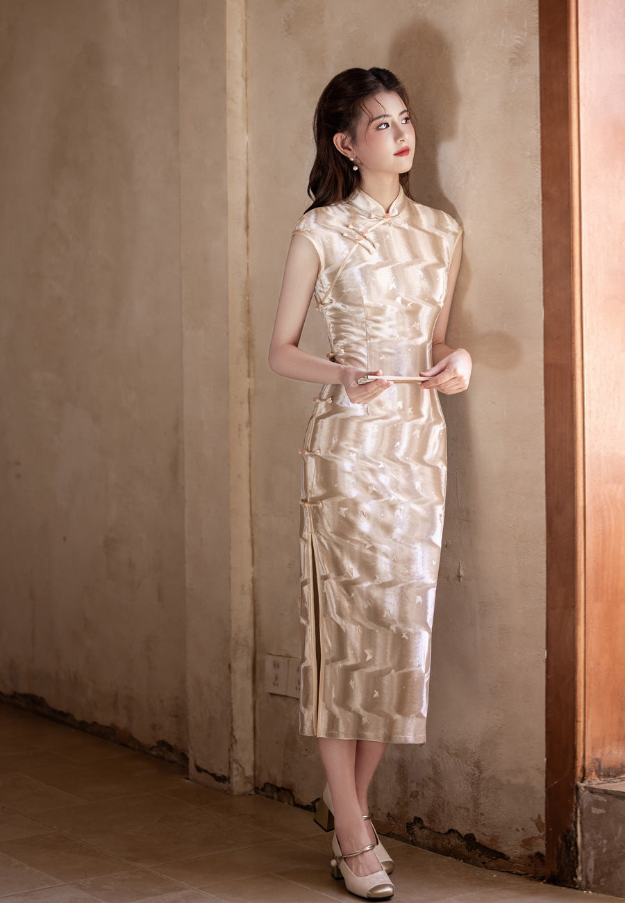 Artistic Niche Qipao – Slimming Elegant Daily Wear Dress