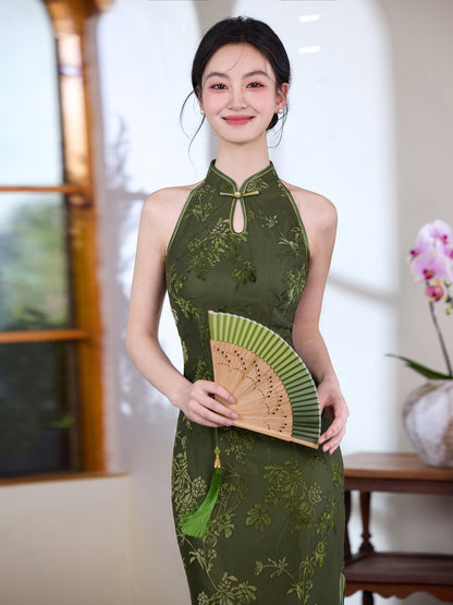 Improved Youth Cheongsam – Double Layer Elegant Chinese Dress