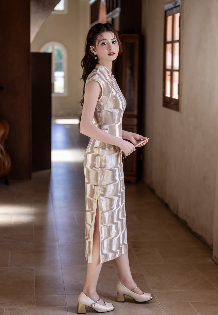 Artistic Niche Qipao – Slimming Elegant Daily Wear Dress