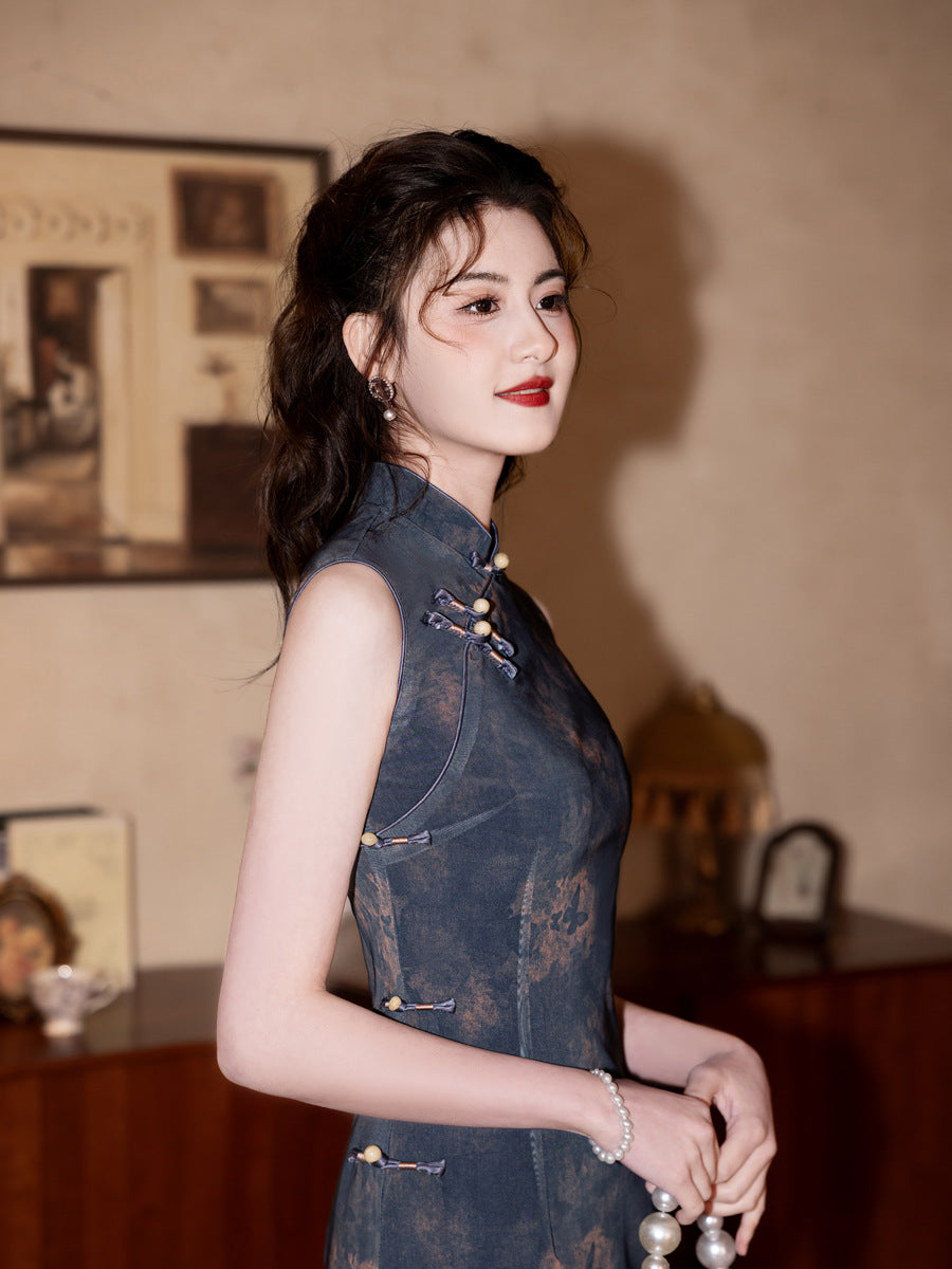 High-End Retro Qipao – Elegant Women's Daily Wear Dress