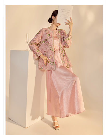 High-Cool Summer Dress | New Chinese Style Elegant Long Dress for Women