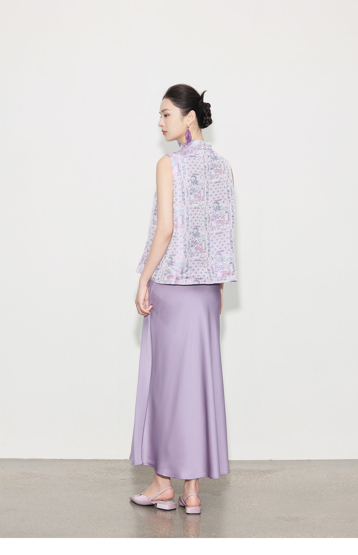 High-End Chinese Style Summer Design Vest Top