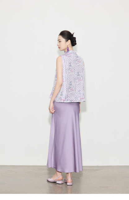 High-End Chinese Style Summer Design Vest Top